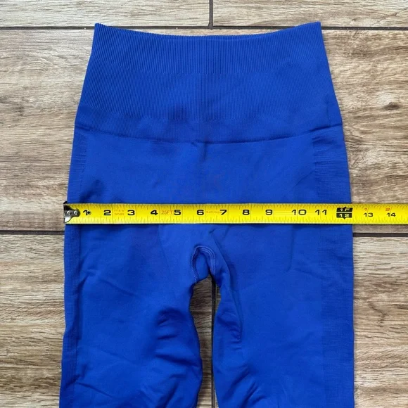 Lululemon Zone In Tight Size 4 Sapphire Blue Full length Leggings - Picture 14 of 16